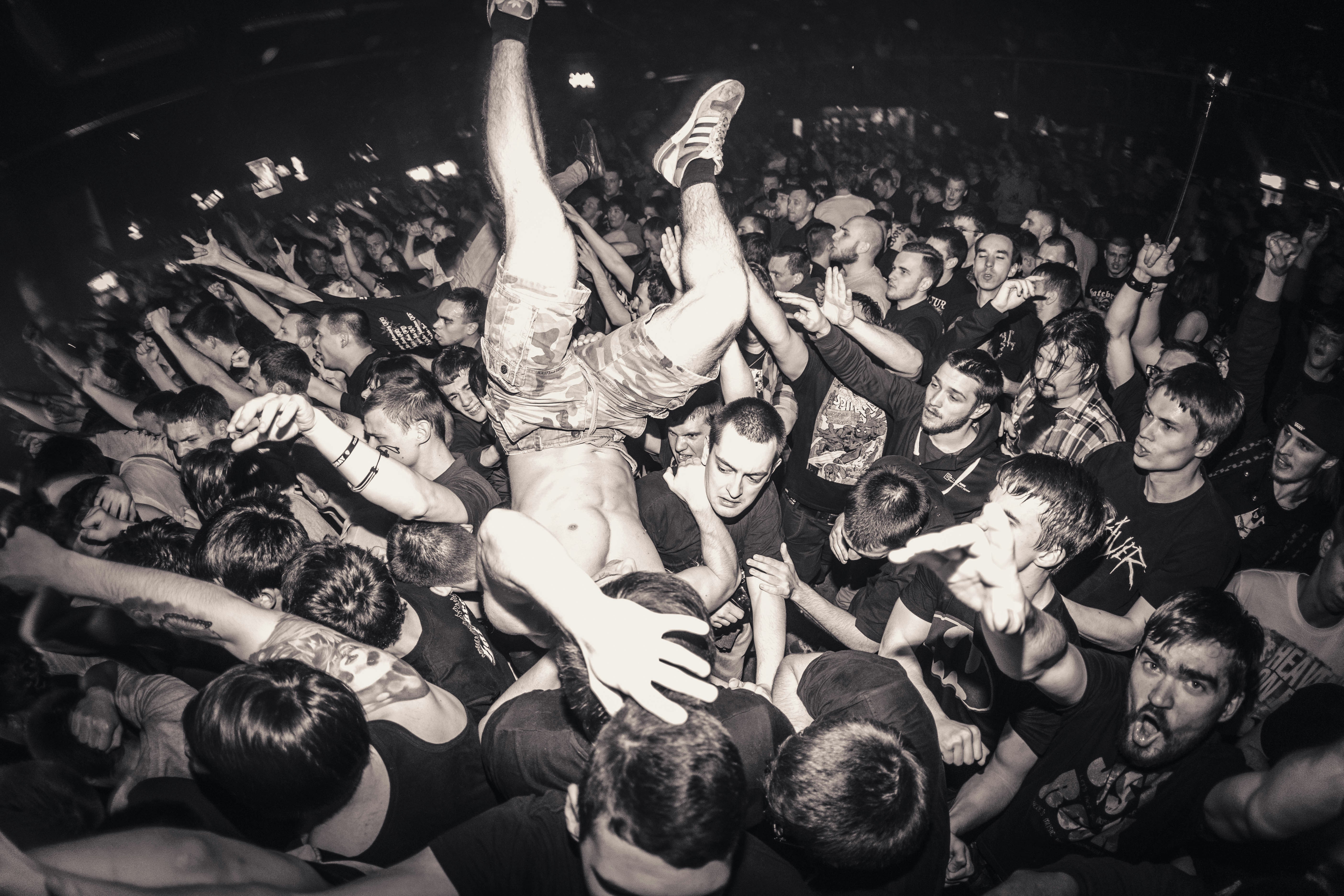 Crowd at a live show